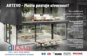 Pročitajte više o članku Novi sustav prozora- ARTEVO! – Ilsad